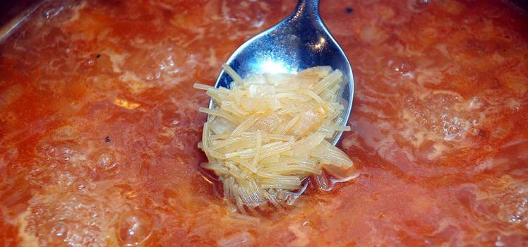 Рецепт супов на основе томатной пасты